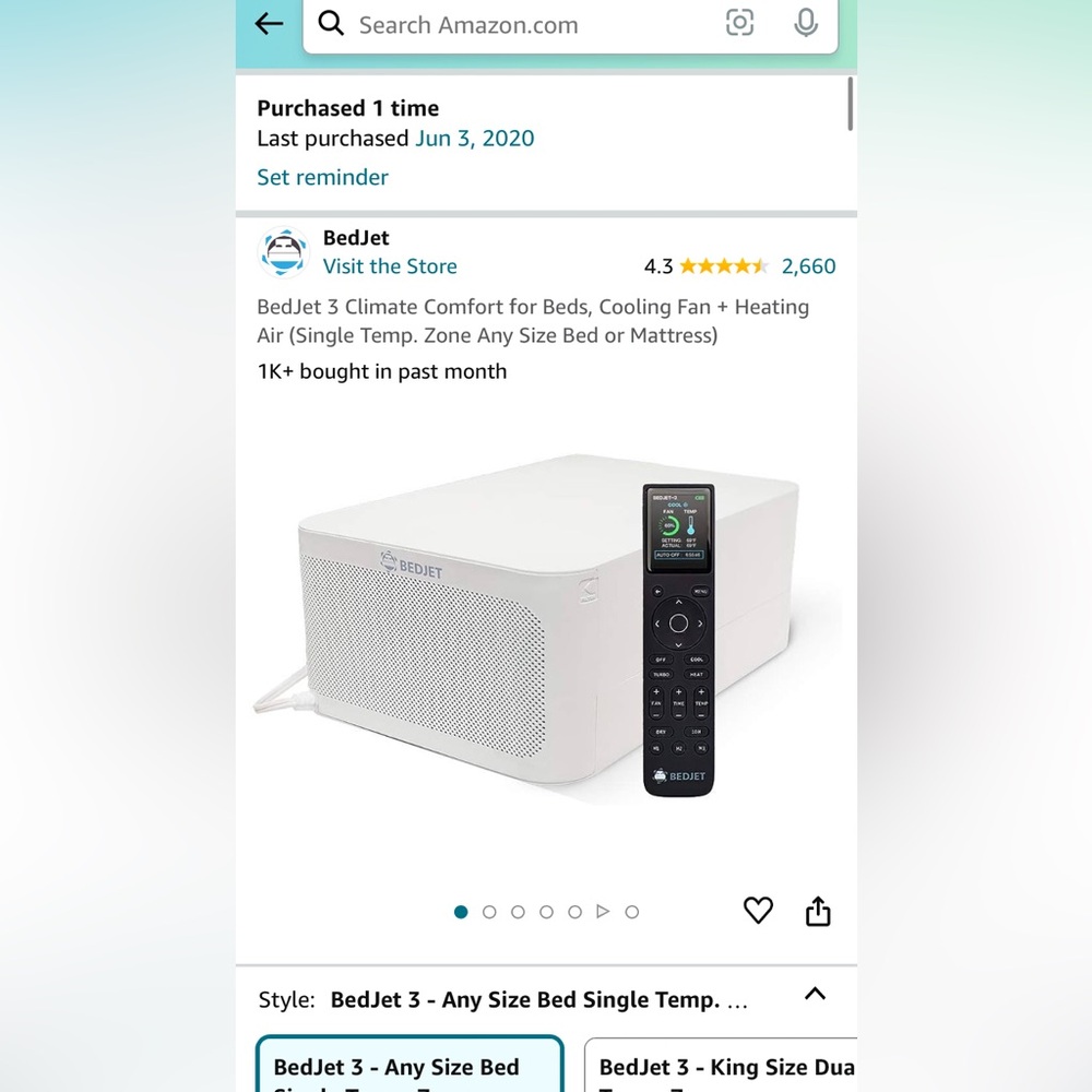 Bed Jet Cooling System - air conditioner system for the bedroom.
